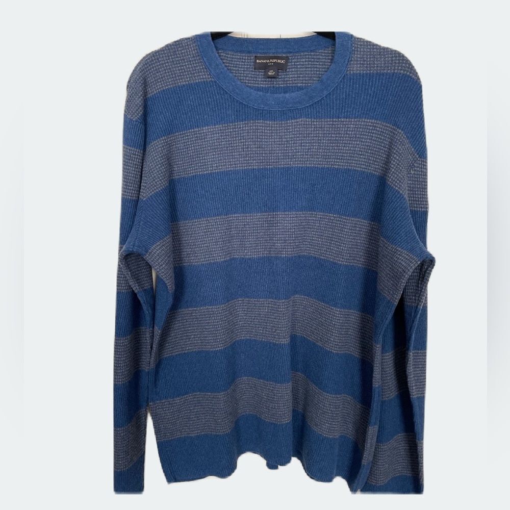 Banana Republic waffle knit long sleeve shirt